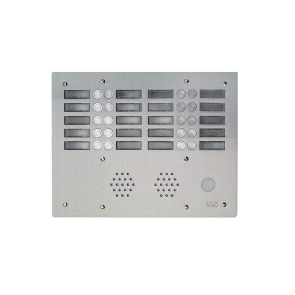 Plaque a.v alu 6mm 4r 20bp (420) - Urmet - 7774/20