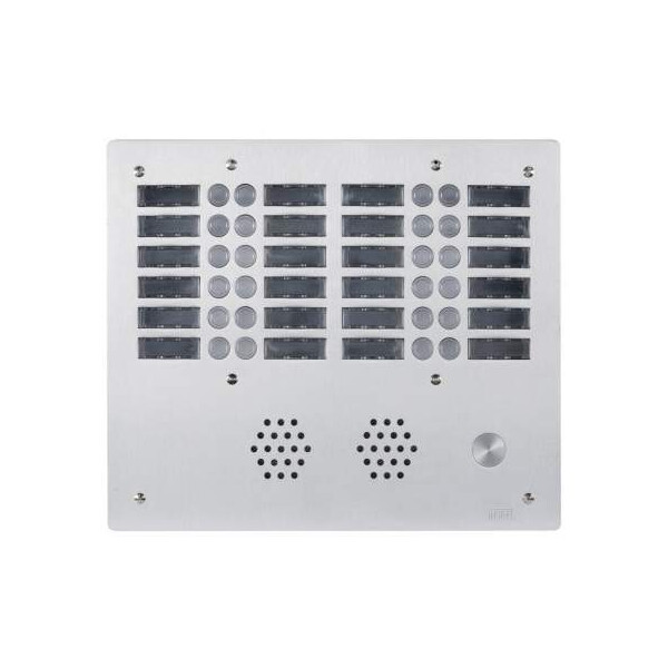 Plaque a.v alu 6mm 4r 24bp (421) - Urmet - 7774/24