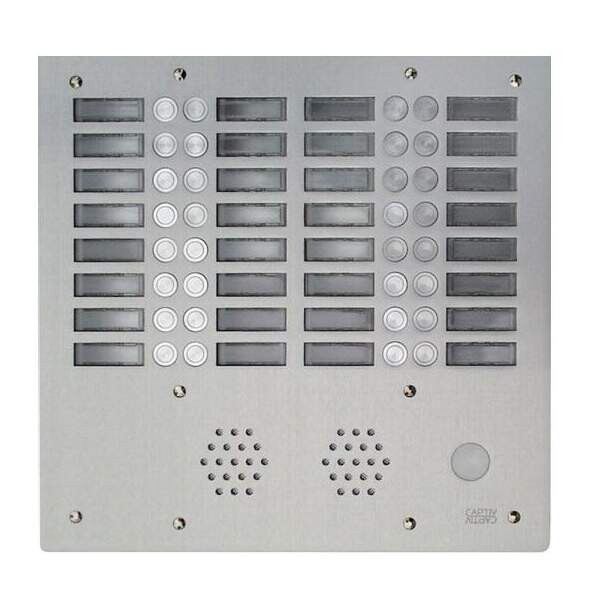 Plaque a.v alu 6mm 4r 32bp (423) - Urmet - 7774/32