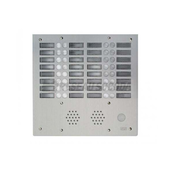 Plaque a.v alu 6mm 4r 32bp (423) - Urmet - 7774/32