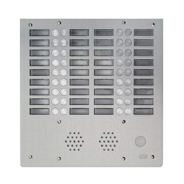 Plaque a.v alu 6mm 4r 36bp (424) - Urmet - 7774/36