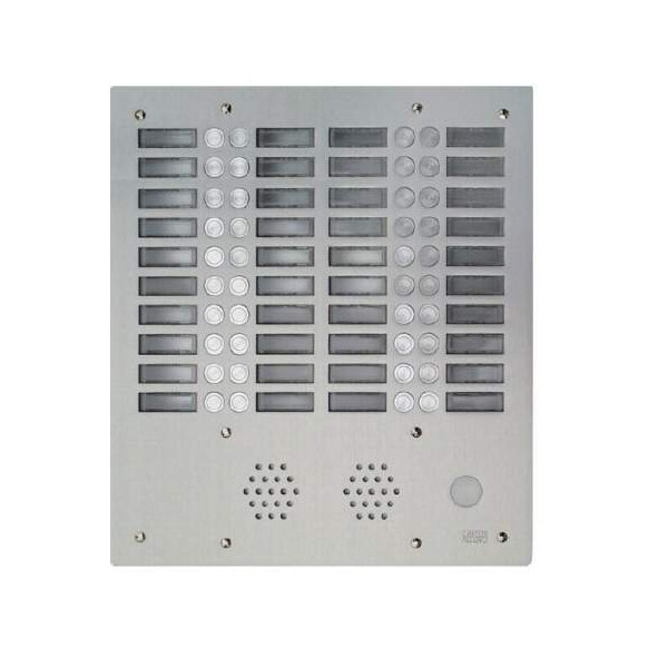 Plaque a.v alu 6mm 4r 40bp (425) - Urmet - 7774/40
