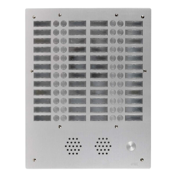 Plaque a.v alu 6mm 4r 48bp (427) - Urmet - 7774/48