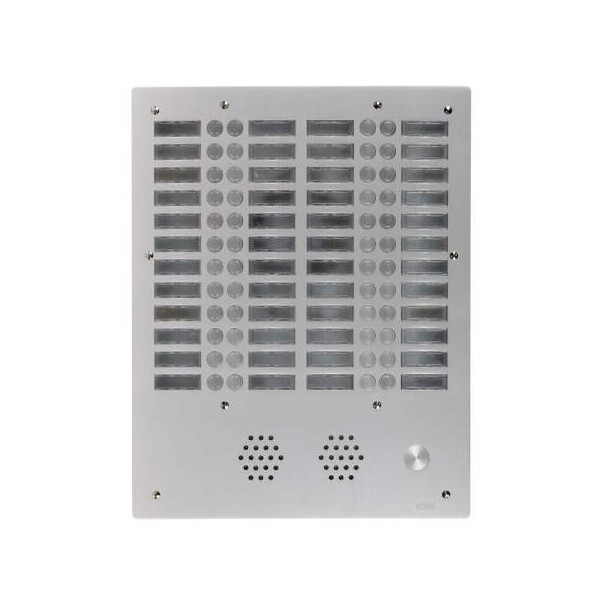 Plaque a.v alu 6mm 4r 48bp (427) - Urmet - 7774/48