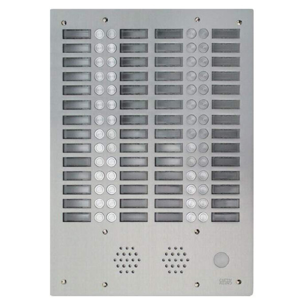 Plaque a.v alu 6mm 4r 56bp (429) - Urmet - 7774/56