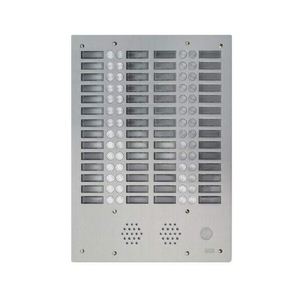 Plaque a.v alu 6mm 4r 56bp (429) - Urmet - 7774/56