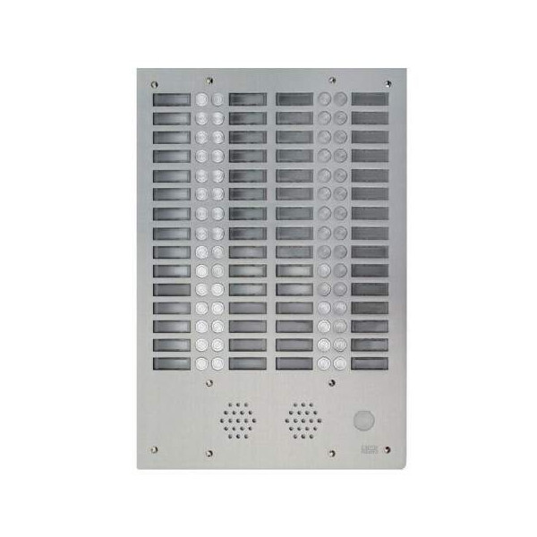 Plaque a.v alu 6mm 4r 60bp (430) - Urmet - 7774/60