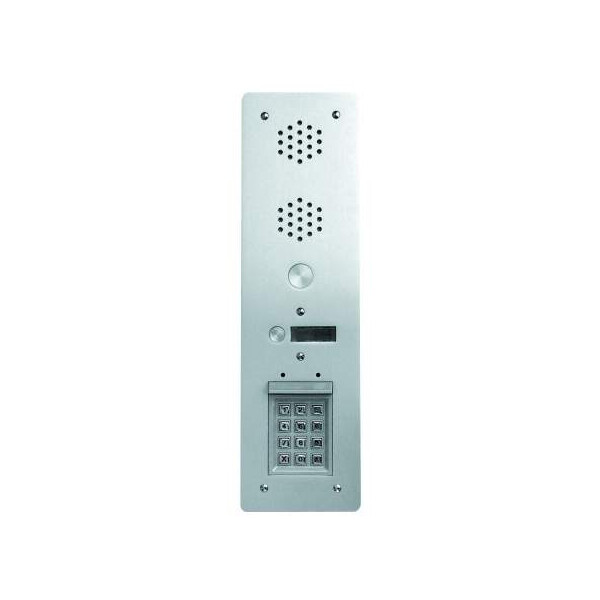 Plaq alu 6mm 1r 1t + s30 ecla (6902) - Urmet - 7771/1C
