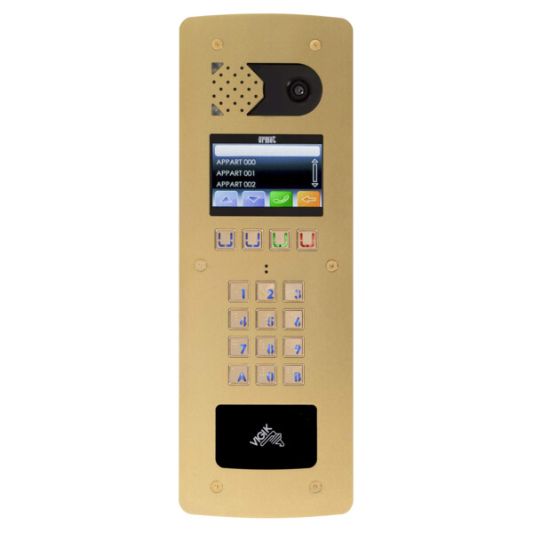 Def 2voice alu tft 4''lp ch (20664) - Urmet - D83/AGLP/CH