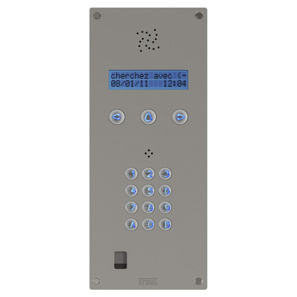 Def bibus audio 2l inox clavier (18810) - Urmet - 98150100