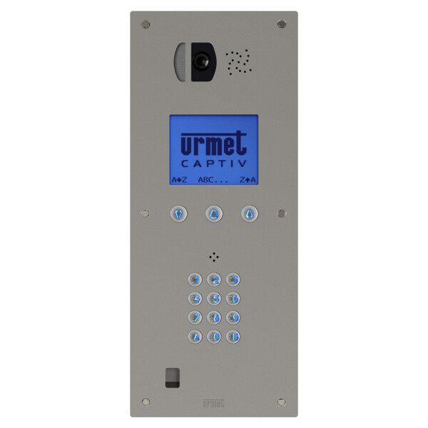 Def bibus video 8l inox clavier (18825) - Urmet - 98171100