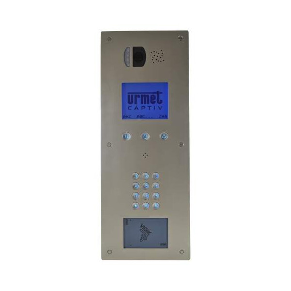 Def bibus video 8l inox clav vig cvcl (18827) - Urmet - 98171110