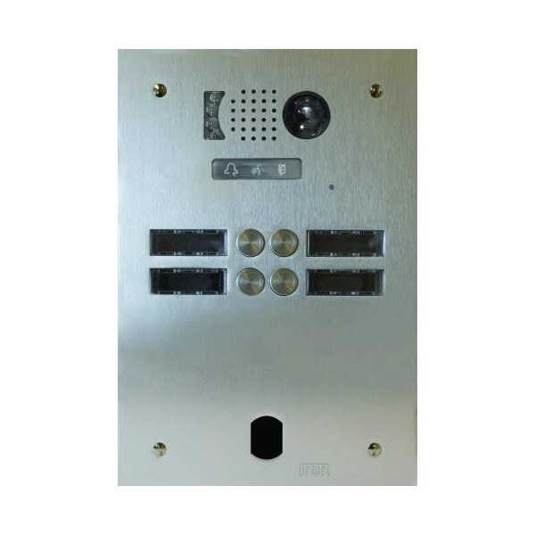 Plaque video alu 2r 4 bp 2 voice (20221) - Urmet - V83/204