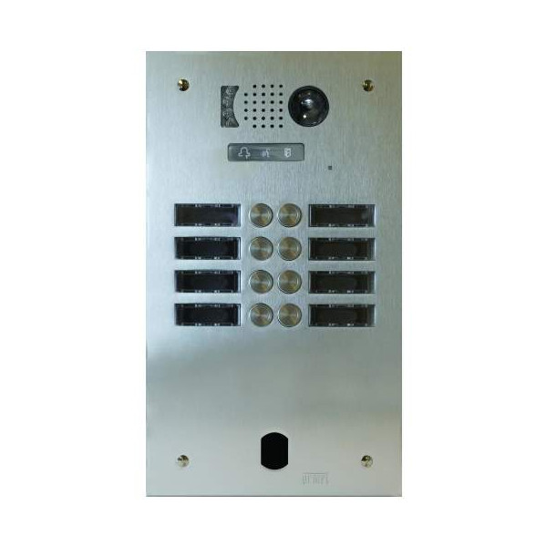 Plaque video alu 2r 8 bp 2 voice (20223) - Urmet - V83/208