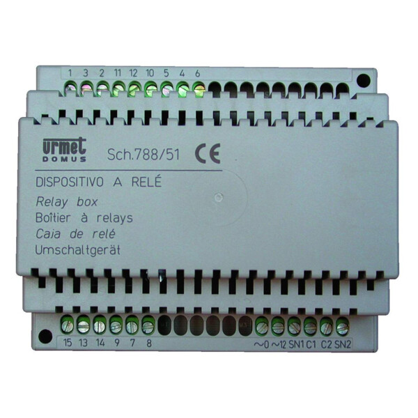 Relais commutation 2 plaques (14743) - Urmet - 788/51