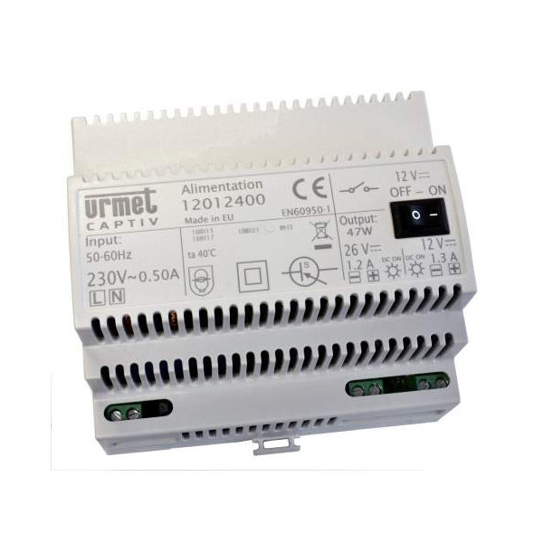 Alim open 26vcc-12vcc (19159) - Urmet - 12012400