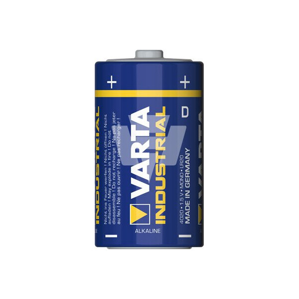 Piles LR20 - D - Alclaine par 1 - 1,5V - Varta - Varta - 546584