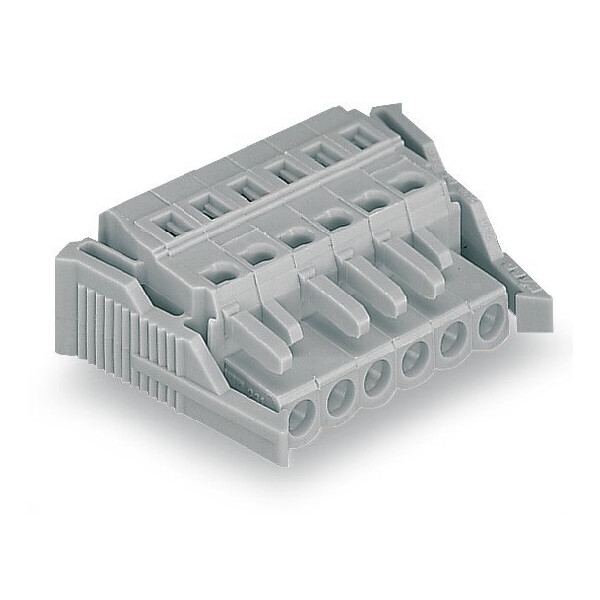 Connecteur femelle droit,avec cliquets de verrouillage, possibilité de codage,av - Wago - 231119/037000
