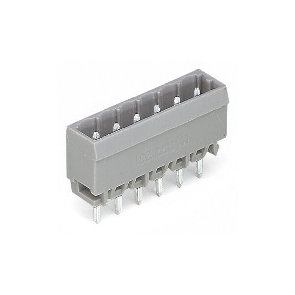 Connecteur mâle fermé 1x1 vert. 5 mm - Wago - 231136/001000