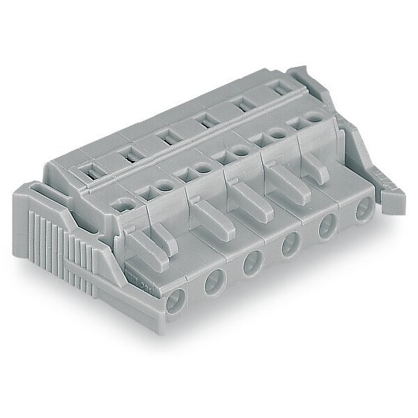 Connecteur femelle droit,avec cliquets de verrouillage, possibilité de codage,av - Wago - 231209/037000