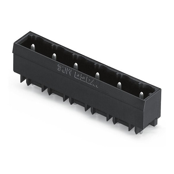 Connecteur mâle thr 1.0 x 1.0 mm solder pin droit, noir - Wago - 231241/001000/105