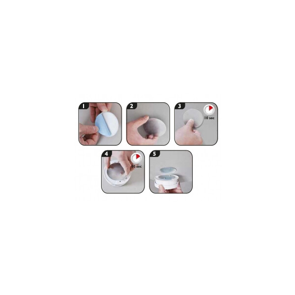 Fixation aimantée pour détecteur de fumée - Xeltys - 06050118001