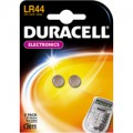 Blister de 2 Piles LR44 Duracell 1,5 V