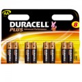 Piles LR6 - Alcaline par 8 - 1,5V - Duracell Plus - Torro