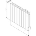 RADIATEUR FASSANE PREMIUM HORIZONTAL À TUBES VERTICAUX