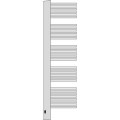 Sèche-serviette Acova Clipper ACATUCR-090-050-IF électrique chrome drt/blanc