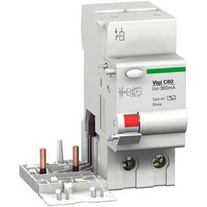 bloc différentiel Vigi C60 - 40 A - 2P - 220..415 V - 30 mA