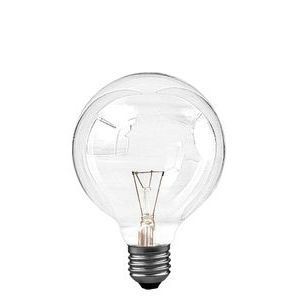 Ampoule Globe Paulmann Clair 100mm 60W E27
