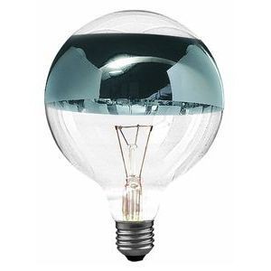 Ampoule Globe Paulmann Anneau Argent 125mm 60W