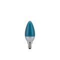 Ampoule Flamme Paulmann LED 0,2W E14 bleu