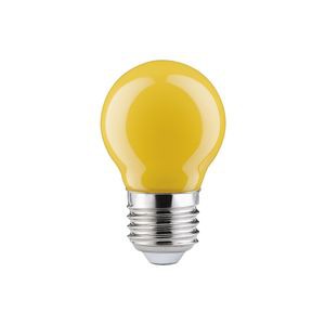 Ampoule sphérique Paulmann LED 0,3W E27 jaune - Paulmann - 28033