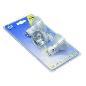 Pack de 3 lampes satin Paulmann GZ10 TIP Joyau 50W  - Paulmann - 3223