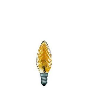 Ampoule Flamme Paulmann Torsadée 40W E14 Lustrée Gold