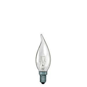 Ampoule Flamme Paulmann Coup de Vent 40W E14 Claire
