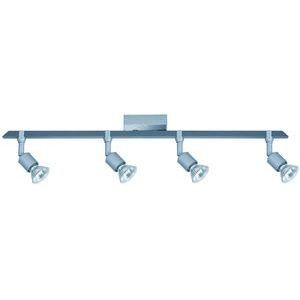 Réglette Paulmann Montana 4x50W GU10 alu/chrome - Paulmann - 66223