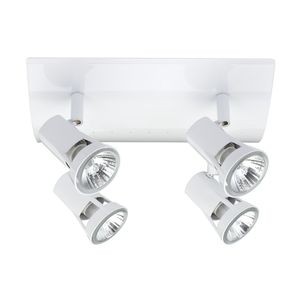 Plafonnier Paulmann 4x50W GU10 Teja blanc