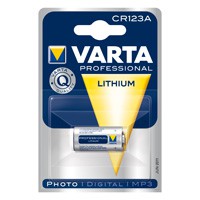 Pile Lithium CR123 3 V Varta – Sous Blister