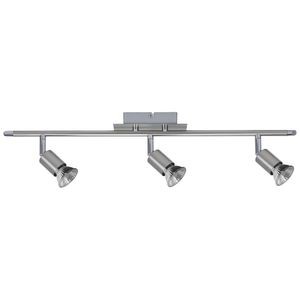 Reglette Paulmann 3x50W Georgia GU10 acier b