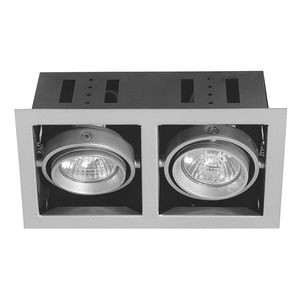 Spot encastré Paulmann Cardano 2 GU10 or. 2 x 50 W