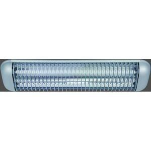 Réglette Paulmann Deskplus 2x14W T5 titan grille - Paulmann - 78989