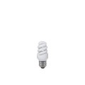Ampoule fluocompacte spirale Paulmann 7W E27 blanc chaud