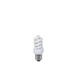 Ampoule fluocompacte spirale Paulmann 9W E27 blanc chaud