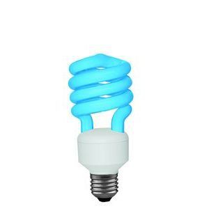 Ampoule fluocompacte spirale Paulmann 15W bleu E27