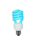 Ampoule fluocompacte spirale Paulmann 15W bleu E27