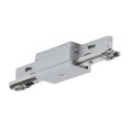 Accessoire pour système rail Paulmann URail - connecteur fixe Titane 230 V