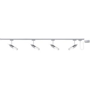 Système rail Paulmann URail kit Pharus 4x9W E14 ti/opale